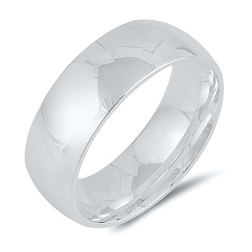 This is the sister ring to the Elizabeth and Liz rings - with the in-between 7mm width.  Just right for a wedding band or to stack with your other Starlette rings.

Measures 7 mm in width
Sterling silver
Also available in 9 mm and 5 mm bands
Available in sizes 4 - 15